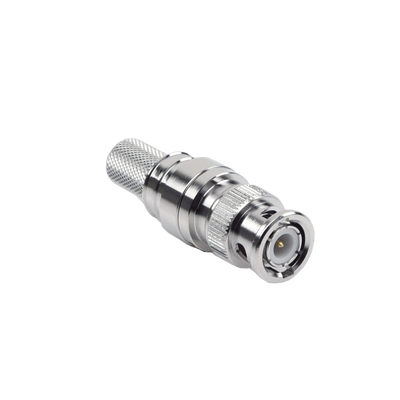 [EZ-400-BM-X] Conector BNC Macho Plegable con Pin Cautivo para Cables RG8 - LMR400