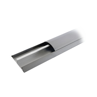 [DMCTALUM] Ducto de media caña de aluminio, tramo de 2.5m de largo (8801-80300)
