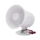 Sirena de 110dB / 15 W / Pequeña y Potente / Cableada