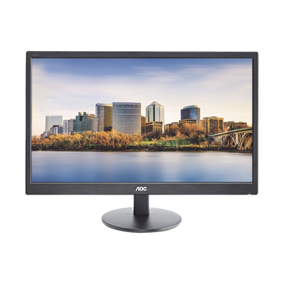 [M2470-SWH] Monitor  LED de 24", Resolución 1920 x 1080 Pixeles con Entradas de Video VGA/HDMI. Panel MVA y Altavoces Integrados. Compatible VESA