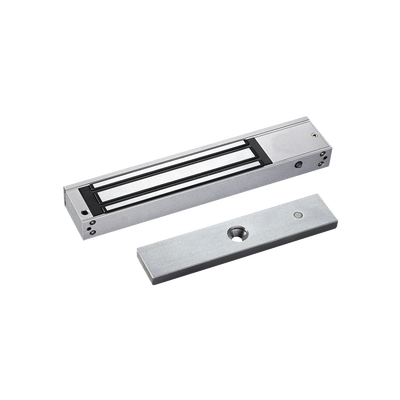[MAG600-TLED] Chapa Magnética 600 lbs con LED/ Sensor de Bloqueo de Placa/ Temporizador