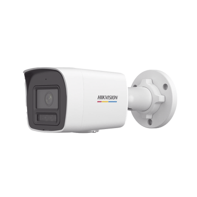 [DS-2CD1027G2H-LIUF] [Dual Light + ColorVu] Bala IP 2 Megapixel / Lente 2.8 mm / 30 mts IR + 30 mts Luz Blanca / Micrófono Integrado / ACUSENSE Lite / Exterior IP67 / WDR 120 dB / PoE / Micro SD / ONVIF