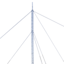 Kit de Torre Arriostrada de Techo de 15 m con Tramo STZ30 Galvanizado Electrolítico (No incluye retenida).