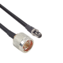 Cable LMR-240 de 60 cm (23.62 pulgadas) con Conectores N Macho y SMA Hembra.