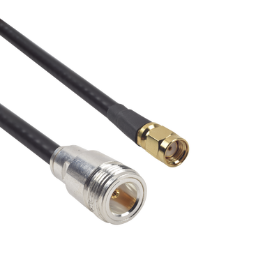 [SNH-240UF-SMAI-60] Cable LMR-240UF (Ultra Flex) de 60 cm con conectores N Hembra y SMA Macho Inverso.