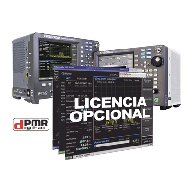 [R8-DPMR] Opción de Software para prueba dPMR (Radio Móvil Privado Digital) en R8000 / R8100.