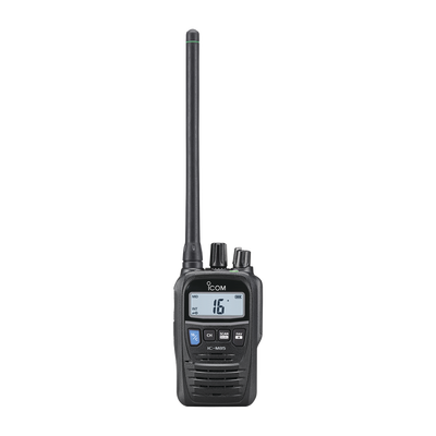 [IC-M85] Radio portátil marino y comercial en VHF, incluye los canales USA, INT, CAN, y del clima