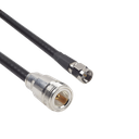 Cable LMR-240UF (Ultra Flex) de 60 cm con conectores N Hembra y SMA Macho.