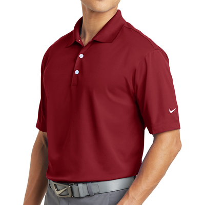 [C373749S/R] Playera Polo Dri-FIT color Rojo Obscuro para Hombre