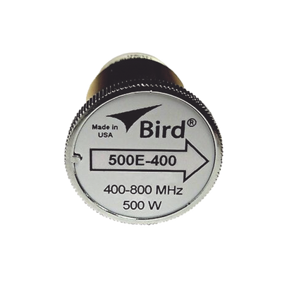 [500E-400] Elemento de 500 Watt en Línea 7/8" para Wattmetro BIRD 43 en Rango de Frecuencia de 400 a 800 MHz.