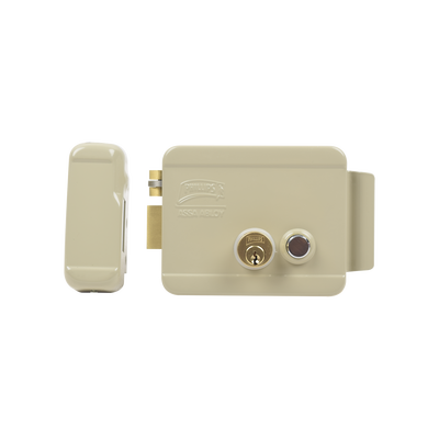 [321-DCBI-ABG] Cerradura Eléctrica / Incluye Llave /Con Botón integrado / Izquierda / Exterior