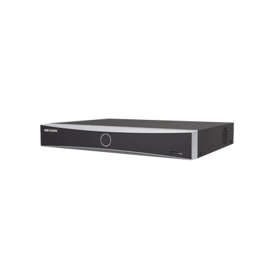 [DS-7616NXI-K1(B)] NVR 12 Megapixel (4K) / 16 canales IP / AcuSense (Evita Falsas Alarmas) / Reconocimiento Facial / 1 Bahía de Disco Duro  / HDMI en 4K / Sin Puertos PoE+