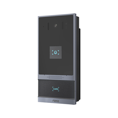 [I62] Videoportero SIP i62, 2 relevadores con botón para llamada, anti-vandálico, IP66 y IK07, PoE, Botón físico