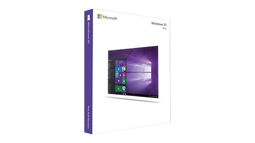 [4YR-00229] Microsoft Windows 10 Pro Español, 64-bit, DVD, 1 Usuario