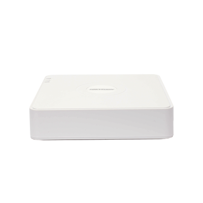 [DS-7104HGHI-K1(S)] DVR 4 Canales TurboHD + 1 Canal IP / 2 Megapixel (1080p) Lite / Acusense Lite (Evita Falsas Alarmas) / Audio por Coaxitron / 1 Bahia de Disco Duro / H.265+ / Salida de Vídeo Full HD