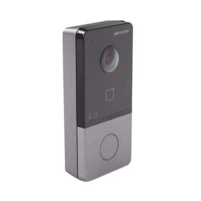 [DS-KV6113-WPE1(C)] Videoportero IP 2 Megapixel / PoE Estandar / IP65  / Apertura desde Hik-connect / Soporta 1 Departamento y Hasta 6 Monitores / Soporta Tarjetas Mifare / 1 Salida Relay