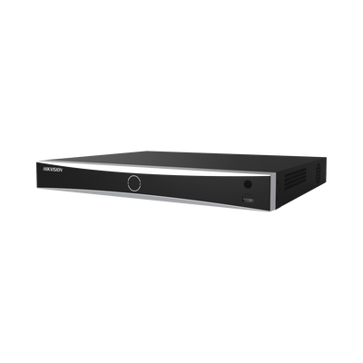 [DS-7632NXI-K2] NVR 12 Megapixel (4K) / 32 canales IP / AcuSense (Evita Falsas Alarmas) / Reconocimiento Facial / 2 Bahías de Disco Duro / HDMI en 4K / Sin Puertos PoE+