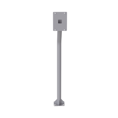 [POSTE-INT] Base tipo tubular para instalación de cubierta BASEINT de videoporteros o interfones IP Fanvil y Grandstream, altura de 1.2 metros, pintura electrostática color gris.