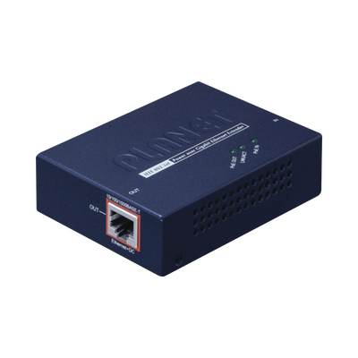 [POE-E201] Extensor PoE+ / Hasta 100 m / Entrada PoE+ Gigabit 802.3 at y Salida PoE+ Gigabit 802.3 af / at / Interior