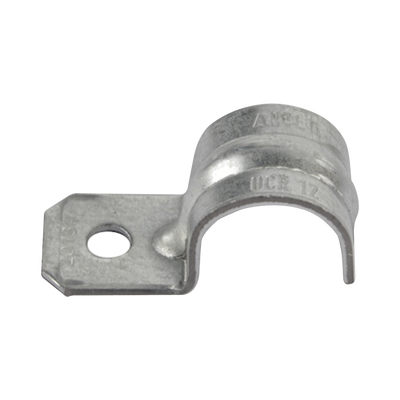 [ANC-UE-100] Abrazadera tipo Uña para Tubo Conduit Pared Gruesa y Conduit PVC de 1" (25 mm).