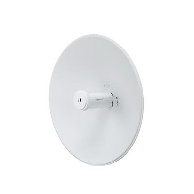 [PBE-5AC-GEN2] PowerBeam airMAX AC GEN2 hasta 450 Mbps, 5 GHz (5150 - 5875 MHz) con antena tipo plato altamente eficiente de 25 dBi