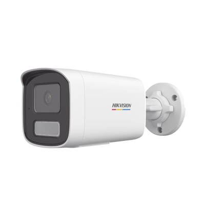 [DS-2CD1T27G2H-LIUF] [Dual Light + ColorVu] Bala IP 2 Megapixel / Lente 4 mm / 50 mts IR + 50 mts Luz Blanca / Micrófono Integrado / ACUSENSE Lite / Exterior IP67 / WDR 120 dB / PoE / Micro SD / ONVIF