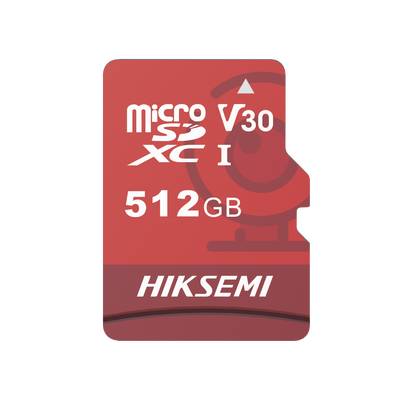 [HS-TF-E1/512G] Memoria MicroSD / Clase 10 de 512 GB / Especializada Para Videovigilancia (Uso 24/7) / Compatibles con cámaras HIKVISION y Otras Marcas / 95 MB/s Lectura / 60 MB/s Escritura