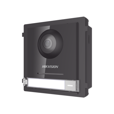 [DS-KD8003-IME1(B)] Frente de calle IP 2 Megapixel para Videoportero Modular / PoE / Angulo 146° / Ultra Baja Iluminación / Exterior IP65 / WDR 120 dB