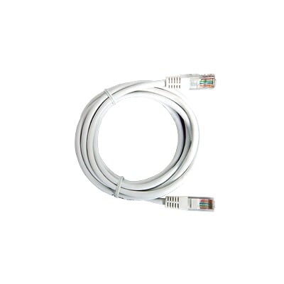 [LP-UT3-100-WH] Cable de parcheo UTP Cat5e - 1 m - blanco