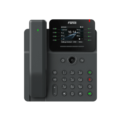 [V62-PRO] Telefono IP Handset Inalámbrico, 12 Líneas SIP, Conferencia 6 Vias, Puertos Gigabit, PoE, Pantalla 2.8