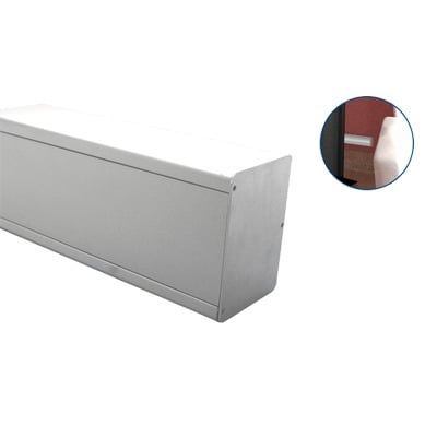 [INKA-100-F] Tapa final de aluminio, para canaleta INKA100 (8190-80001)