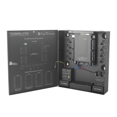 [AC-825IP] Controlador de acceso para 4 lectoras / Expandible a 56 Lectoras / Compatible con Sistema de Elevadores / 100,000 Usuarios