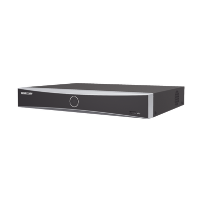 [DS-7616NXI-K1] NVR 12 Megapixel (4K) / 16 canales IP / AcuSense (Evita Falsas Alarmas) / Reconocimiento Facial / 1 Bahía de Disco Duro  / HDMI en 4K / Sin Puertos PoE+