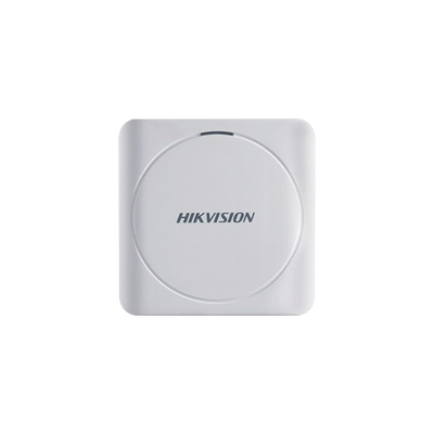[DS-K1801E] Lector de Tarjetas PROX EM / Exterior IP65 / Wiegand / Compatible con Cualquier Panel / PEQUEÑO y ESTETICO