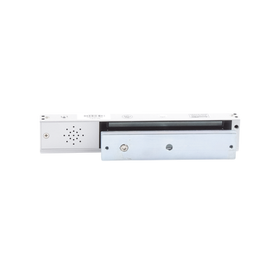 [MAG600BZ] Chapa magnética 600Lb con  Buzzer de alarma de puerta abierta / LED indicador de estado /  Sensor de estado de placa/ Libre de Magnetismo Residual