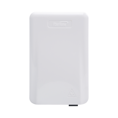 [FTB-506] Caja Terminal de Fibra Óptica (Roseta) con 2 acopladores SC/APC, blanca