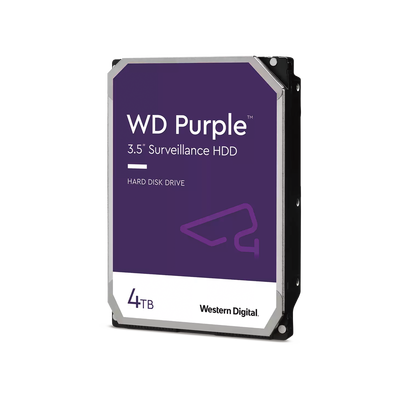 [WD43PURZ] Disco Duro PURPLE de 4TB / 3 AÑOS DE GARANTÍA / Para Videovigilancia