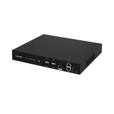 [UF-OLT-4] UFiber GPON OLT, Terminal de línea óptica hasta 512 ONUs concurrentes, con 4 puertos SFP GPON + 1 puertos SFP+ 10 G