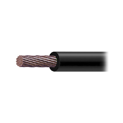 [SLY-346-BLK/100] Cable Eléctrico de Cobre Recubierto THW-LS Calibre 2/0 AWG 19 Hilos Color Negro (100 metros).
