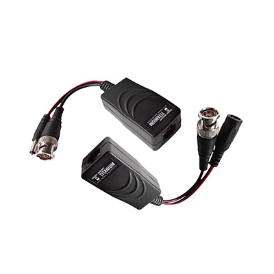 [TT-4816-PVTURBO] Kit de transceptores activos TURBO HD. Convierte 36/24 Vcc a 12 Vcc regulados, a través de cable  UTP Cat5e / 6. Transmision de 200 m (Revisar tabla de resoluciones )