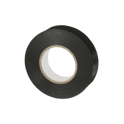 [ST14-075-60BK] Cinta Eléctrica STRONGHOLD para Aislar, de PVC, Uso General Reparación y Mantenimiento, Grosor de 0.18mm (7 mil), Ancho de 19mm, y 18m de Largo, Color Negro