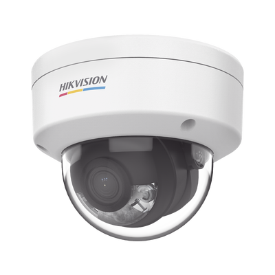 [DS-2CD1147G2-L(UF)] Domo IP 4 Megapixel / ACUSENSE Lite (Detección de Movimiento en Humanos y Vehículos) / Lente 2.8 mm / Luz Blanca 30 mts / Exterior IP67 / IK08 / Micrófono Integrado / WDR 120 dB / PoE / MicroSD