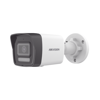[DS-2CD1043G2-LIU(F)] Bala IP 4 Megapixel / Lente 2.8 mm / Dual Light (30 mts IR + 20 mts Luz Blanca) / Micrófono Integrado / ACUSENSE Lite / Exterior IP67 / H.265 / PoE / ONVIF / Micro SD